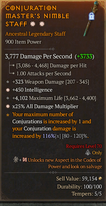 Legendary Staff Int(GA) AD(GA) // S13 24/7 Online Acc#1C729