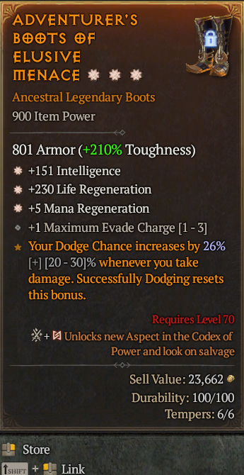 Legendary Boots Int(GA) Regen(GA) Mana Regen// S13 24/7 Online Acc#1-King35