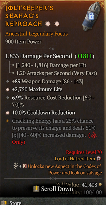 Legendary Focus Life/HP(GA) CDR(GA) // S13 24/7 Online Acc#1-Kingg22