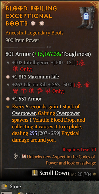 Legendary Boots Life/HP(GA) Armor(GA) // S13 24/7 Online Acc#1-Legendary521