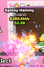 ✨ 280.5M/s ✨ Spinny Hammy - 4 Traits Secret | Steal A Brainrot ⚡ FAST DELIVERY⚡