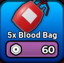 BlockSpin - [5x Blood Bag]x3【180R】