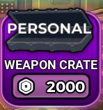 BlockSpin - Personal Weapon Crate【2000R】