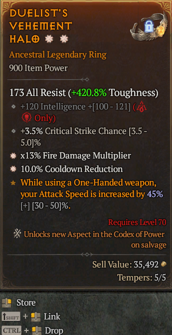 Legendary Ring Fire Multi(GA) CDR(GA) // S13 24/7 Online Acc#1-Legendary611