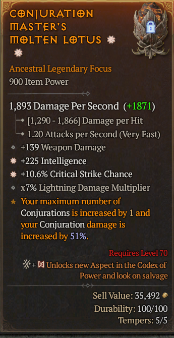 Legendary Focus Int(GA) CC(GA) // S13 24/7 Online Acc#2C149
