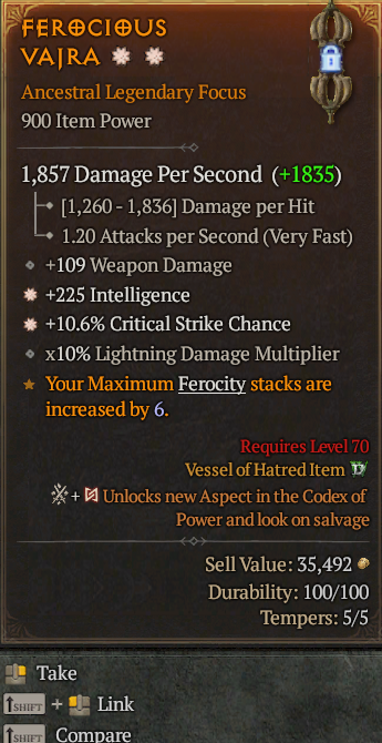 Legendary Focus Int(GA) CC(GA) // S13 24/7 Online Acc#2C536