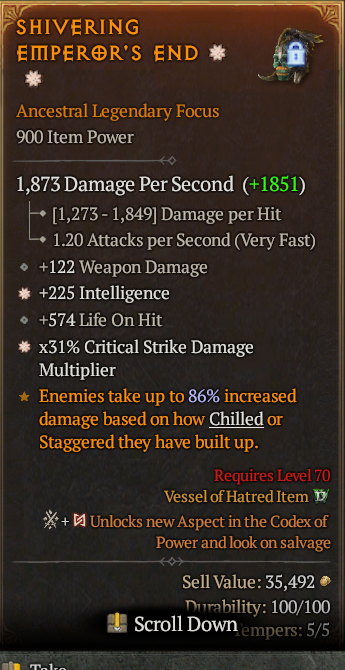 Legendary Focus Int(GA) CDM(GA) // S13 24/7 Online Acc#2C538