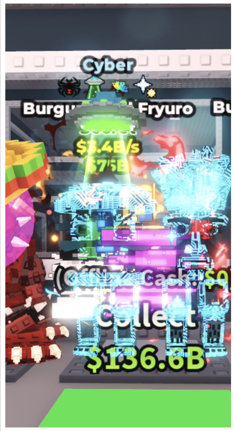 Cyber Burguro and Fryuro (3.4B/s) – 4 RARE TRAITS – SECRET – STEAL A BRAINROT – FAST DELIVERY & TRUSTED #S4ET2K