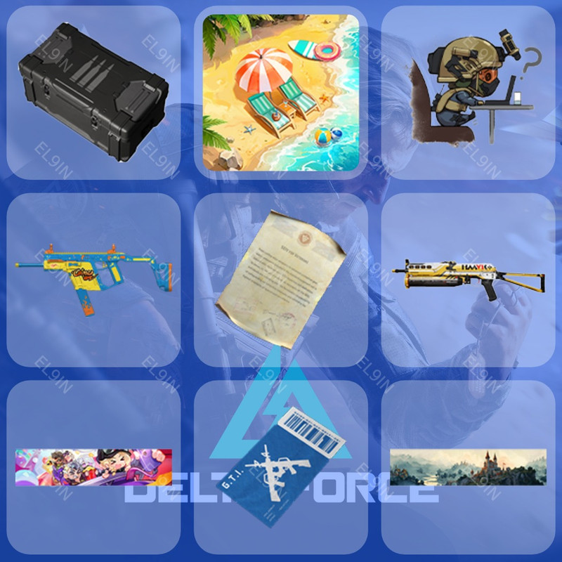 ⚡️ Twitch Drops 💎 ANNIVERSARY PREVIEW 🌐 Delta Force [Total 9 Items]