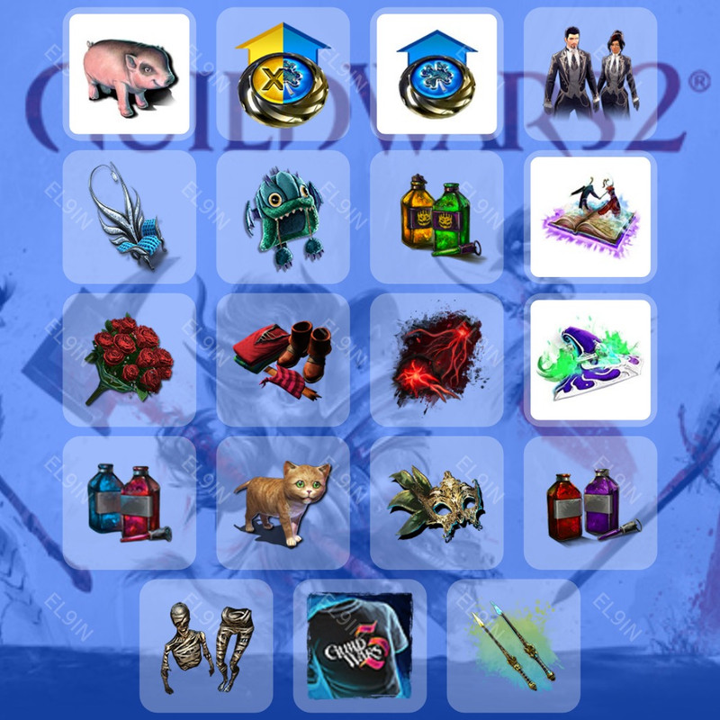 💜 Twitch Drops ⚡️ Code of Creation 🌌 Guild Wars 2 [Total 19 Items]