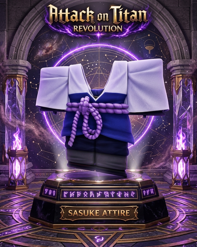 š„Sasuke Attire š„Attack on Titan Revolutionš„Fast delivery