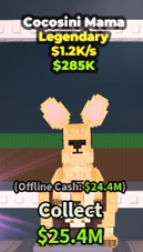 ✨ 1.2K/s Cocosini Mama Legendary | Steal A Brainrot ⚡ FAST DELIVERY⚡