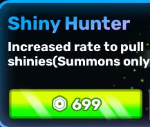 Anime Warriors III - Shiny Hunter【699R】