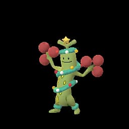 POKEMON GO - Shiny Sudowoodo Costume Noel 2025 - TRADE 20K or 1mil Stardust; PLEASE READ DESCRIPTION