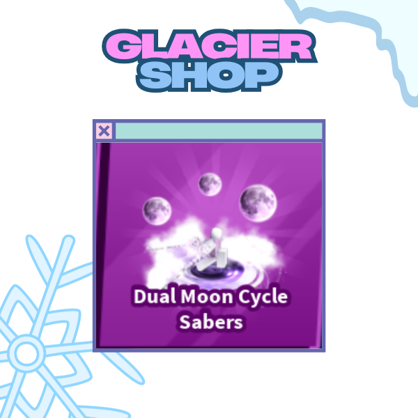 Dual Moon Cycle Sabers Emote ( Limited )