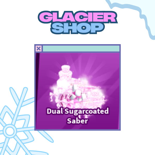 Dual Sugarcoated Saber Emote ( Limited )