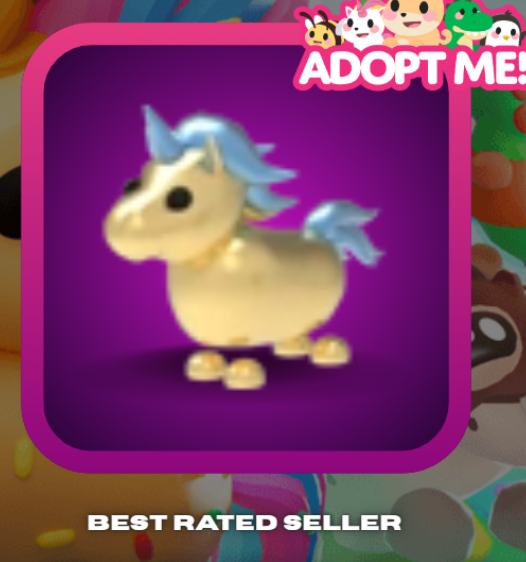 Adopt Me > Golden Unicorn > N