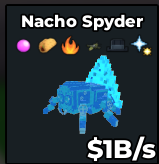 Diamond Nacho Spyder 1B/s + 6 Rare Traits