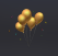 Gold Balloons