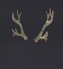 Toothy Deer Man Antlers