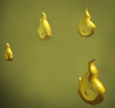 Golden Cursed Flames