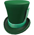 Green ROBUX Top Hat