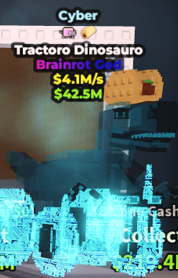 ✨ 4.1M/s ✨ Cyber Tractoro Dinosauro Brainrot God | Steal A Brainrot ⚡ FAST DELIVERY ⚡