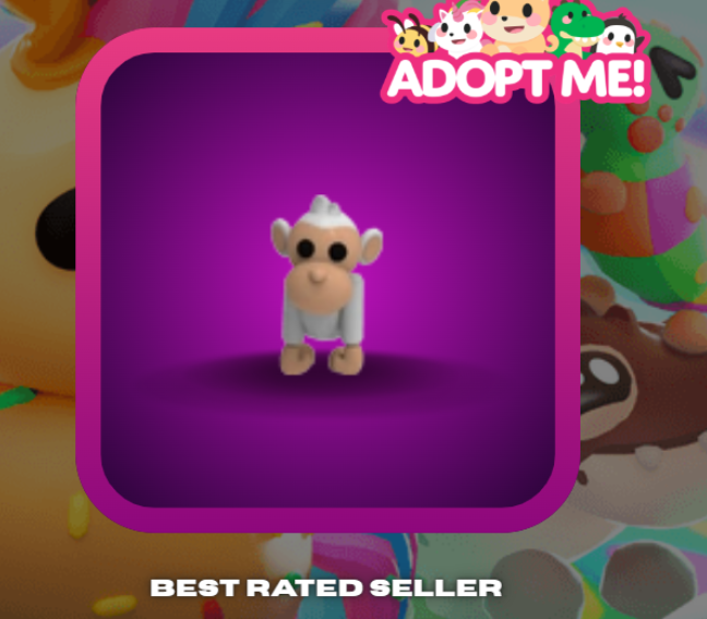 Adopt Me > Albino Monkey > MFR