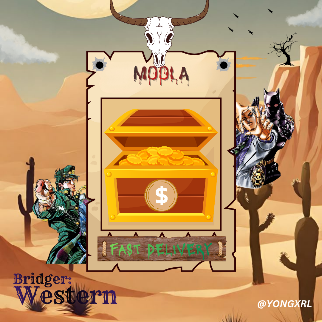 Bridger: Western - 50k Moola | ✅FAST DELIVERY