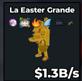 Gold La Easter Grande 1.3B/s + 6 Rare Traits