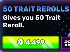 Anime Story 2 - 50 Trait Rerolls【4499R】