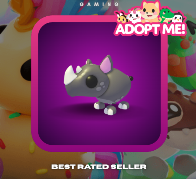 Adopt Me > Black Rhino > N
