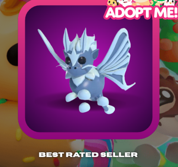 Adopt Me > Ice Moth Dragon > R