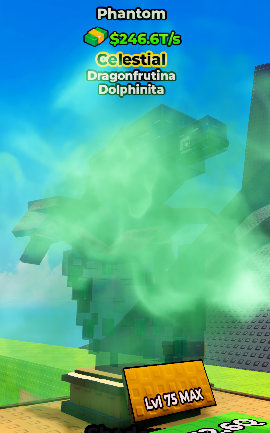 Dragonfrutina Dolphinita Phantom Max Level 👻 | 246.6T/s 💸 | Kick a Lucky Block ⚡ | Fast Delivery ✅