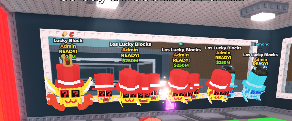Admin Lucky Block 🎁RandoM