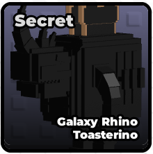 ( Don't Wake the Brainrots ) [ Secret ] Galaxy Rhino Toasterino | Ready Unit✅ | INSTANT DELIVERY✅