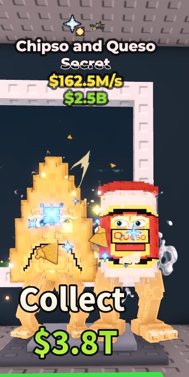 Chipso and Queso 162.5 M/s with multi mutation Secret || Fast Delivery| The Best Price Guarantee | Limited Offer|Steal a Brainrot (SaB) Rarest!