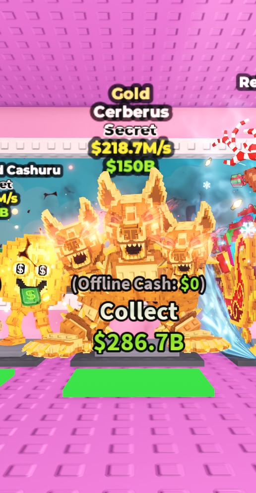 Gold Cerberus 218.7 M/s Secret