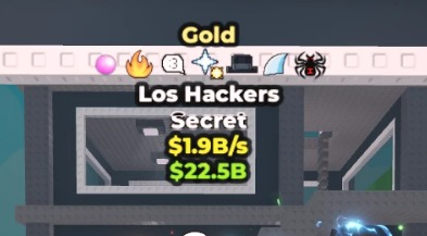 Gold Los Hackers 1.9 B/s Secret 7 traits