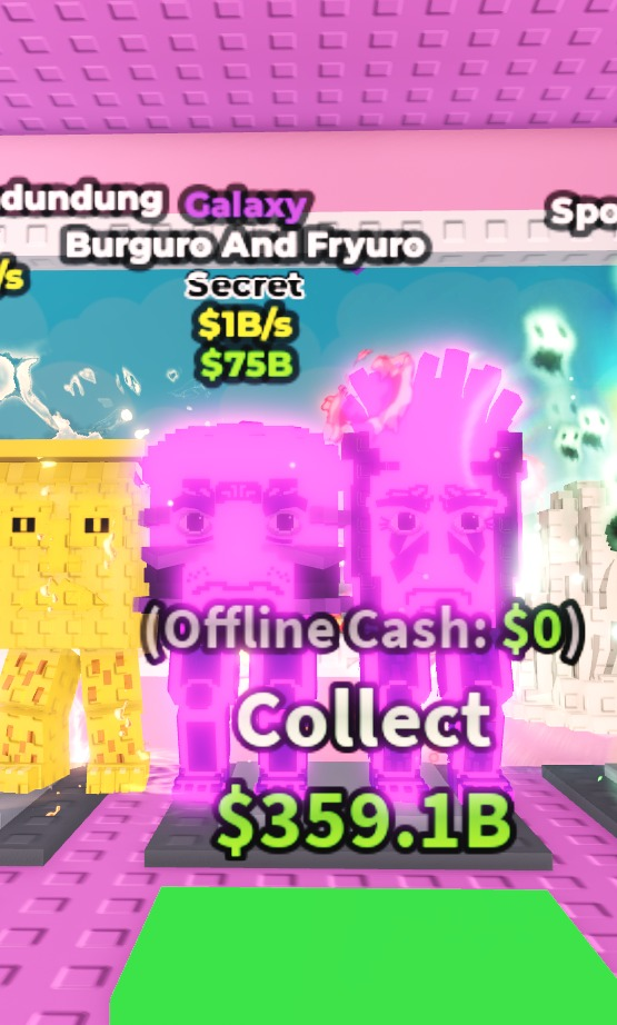 Galaxy Burguro and Fryuro 1 B/s Secret