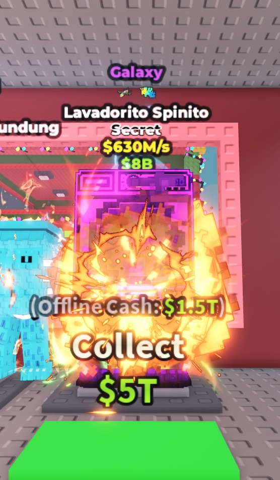 🌌Galaxy Lavadorito Spinito 630 M/s Glitched+Bombardiro traits🌌Secret || Fast Delivery| The Best Price Guarantee | Limited Offer|Steal a Brainrot (SaB) Rarest!