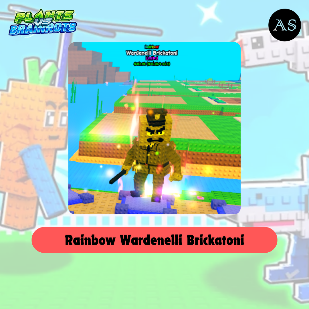 [ Limited ] Rainbow Wardenelli Brickatoni | Ready Unit✅ | INSTANT DELIVERY✅