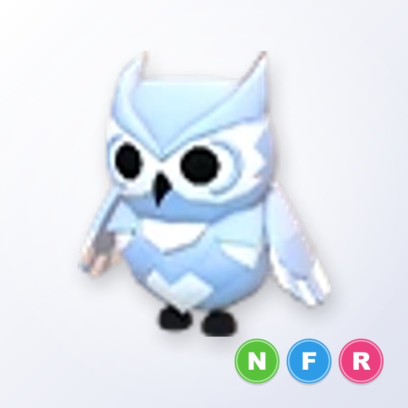 🦉 Snow Owl (NFR) | Adopt Me Pet | Quick Trade ⚡ | Verified & Reliable Seller