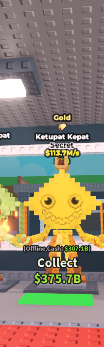 Gold Ketupat Kepat +150 M/s Secret