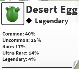 Desert Egg - Adopt Me