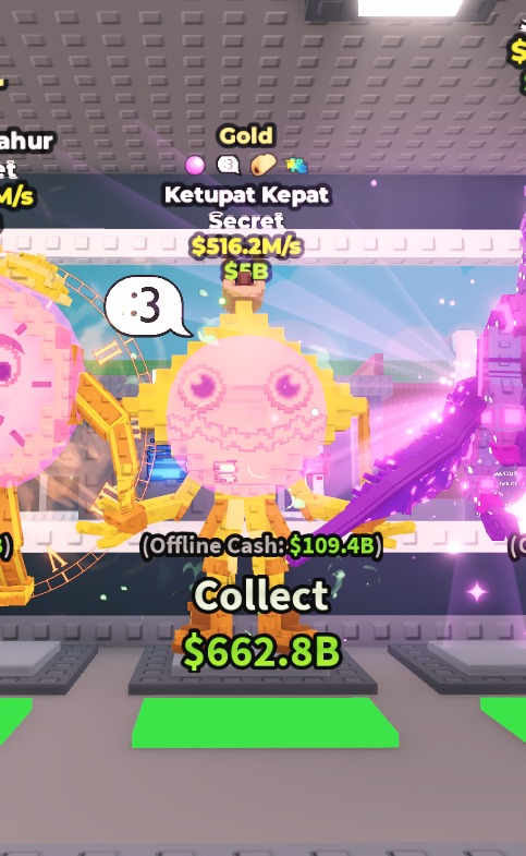 Gold Ketupat Kepat 516.2 M/s Secret