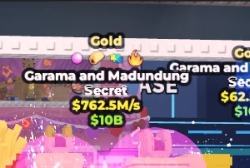 Gold Garama and Madundung 762.5 M/s Secret
