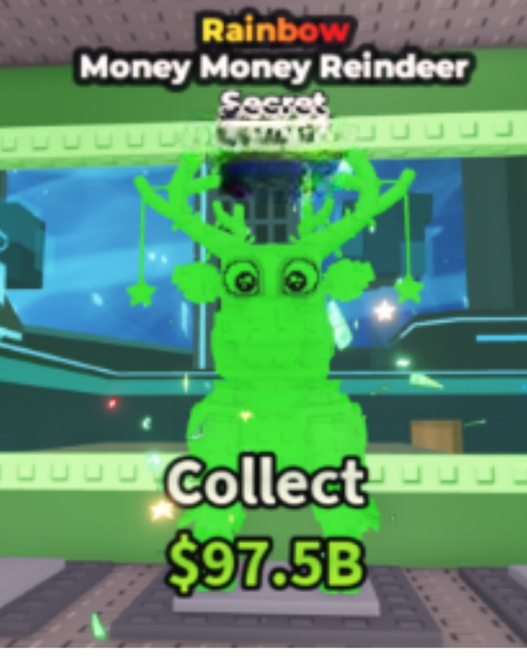 Rainbow Money Money Reindeer Secret || +250 M/s