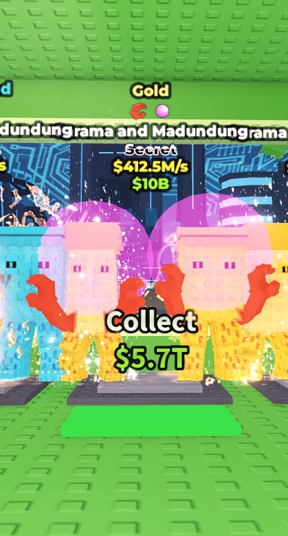 Gold Garama and Madundung 412.5 M/s Secret NO TACO