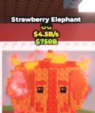 Lava Strawberry Elephant 4.5 B/s OG Real Stock!